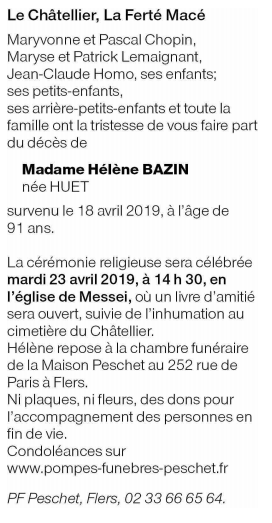 Image Annonce nécrologique