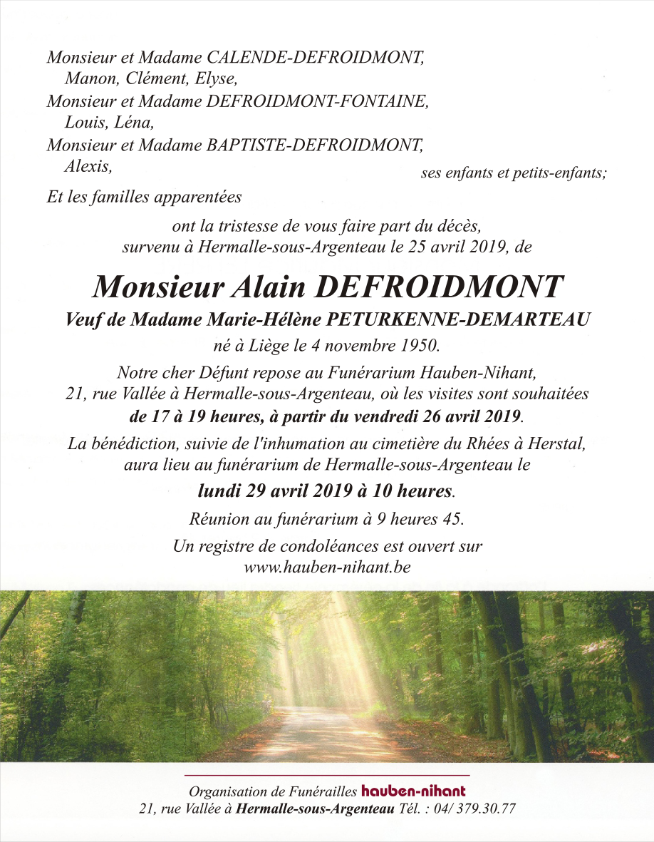 Image Annonce nécrologique