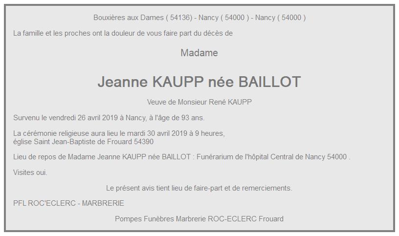 Image Annonce nécrologique