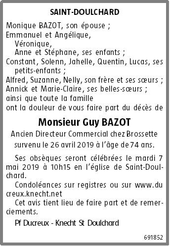 Image Annonce nécrologique
