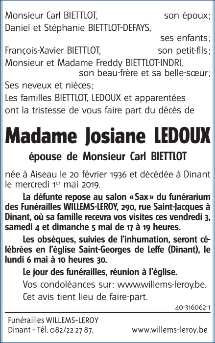 Image Annonce nécrologique