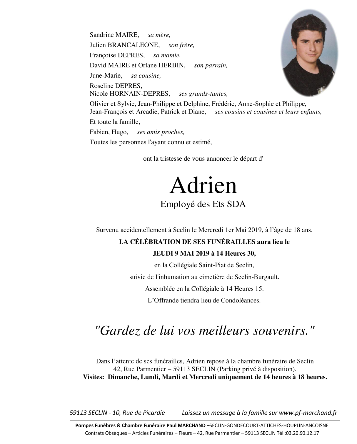 Image Pour voir le faire-part d'Adrien CLIQUEZ-ICI