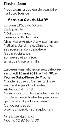 Image Annonce nécrologique