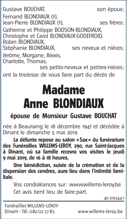 Image Annonce nécrologique