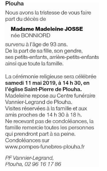 Image Annonce nécrologique