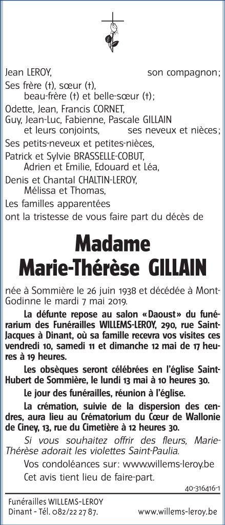 Image Annonce nécrologique