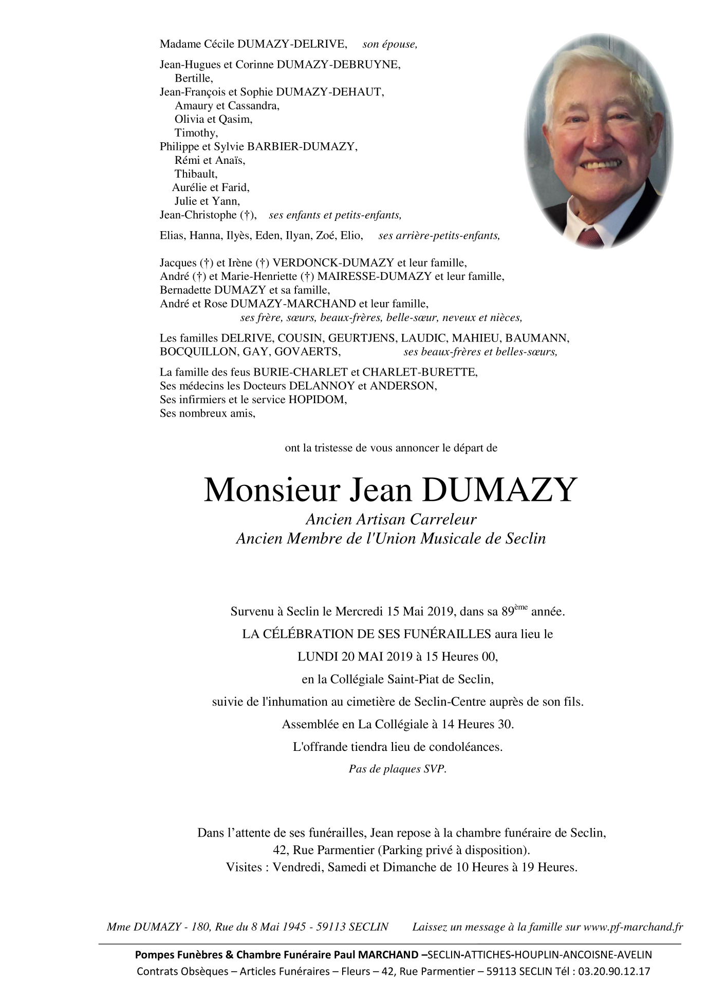 Image Pour voir le faire-part de Jean CLIQUEZ-ICI