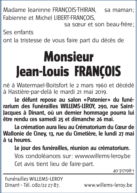 Image Annonce nécrologique