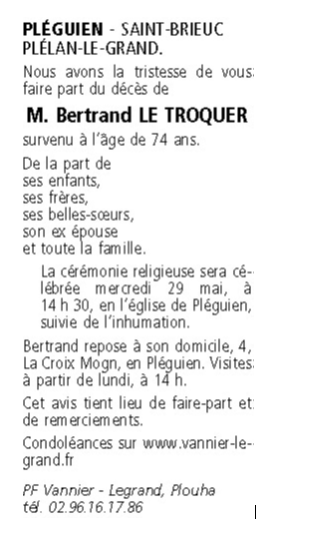 Image Annonce nécrologique