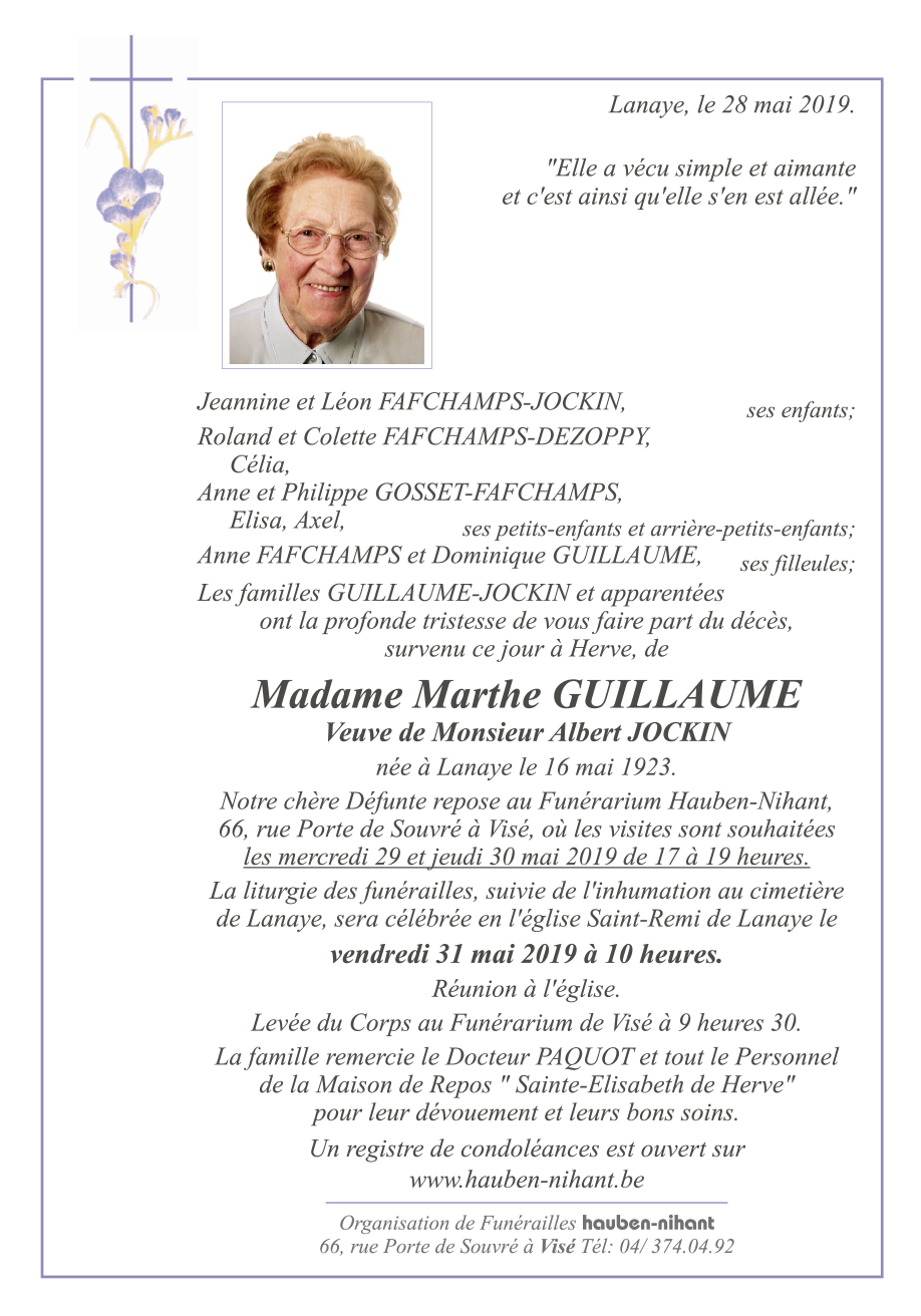 Image Annonce nécrologique