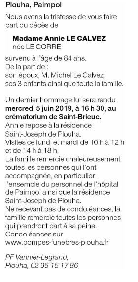 Image Annonce nécrologique
