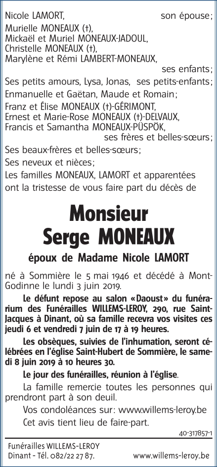 Image Annonce nécrologique