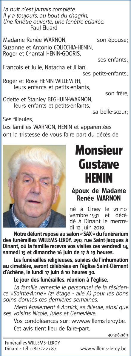 Image Annonce nécrologique