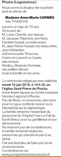 Image Annonce nécrologique