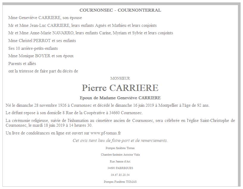Image Annonce nécrologique