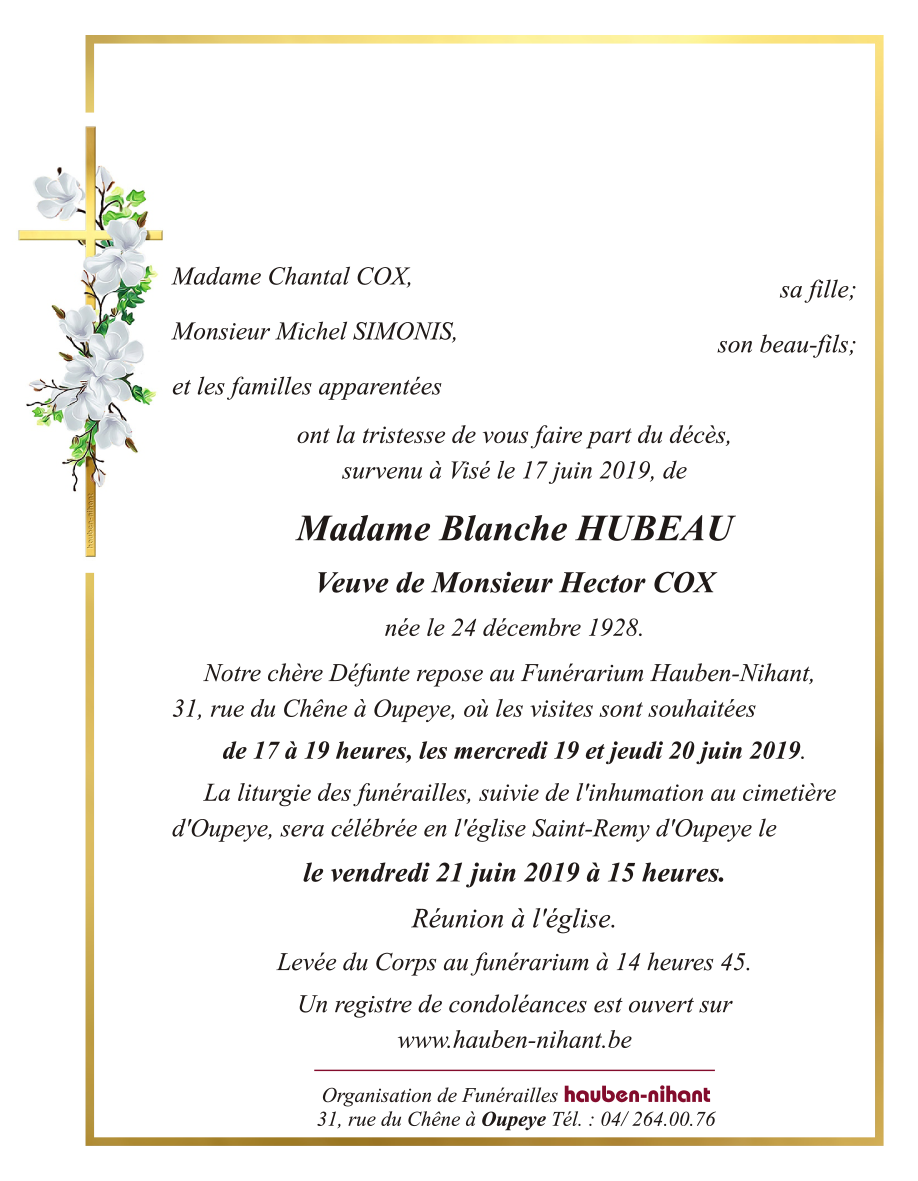 Image Annonce nécrologique