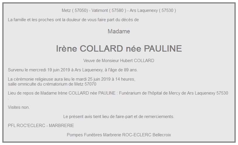 Image Annonce nécrologique