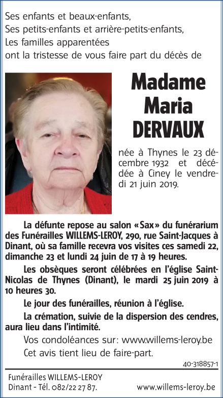 Image Annonce nécrologique