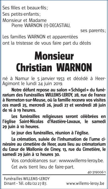 Image Annonce nécrologique