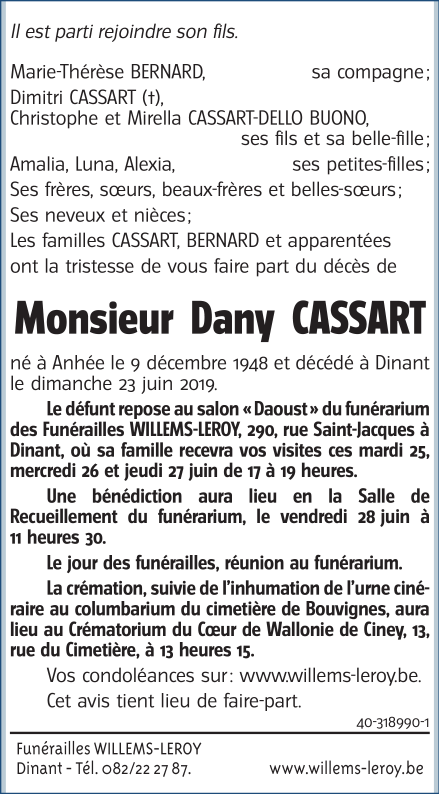 Image Annonce nécrologique