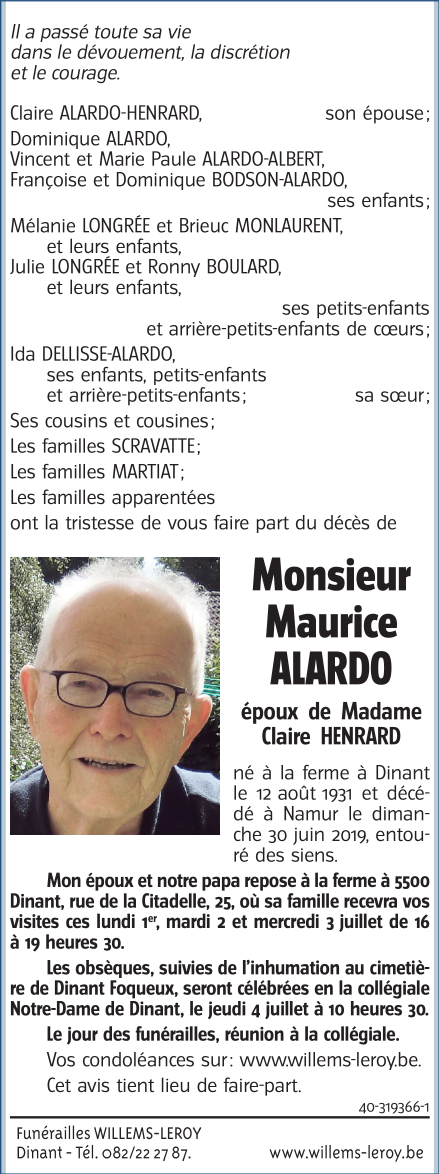 Image Annonce nécrologique