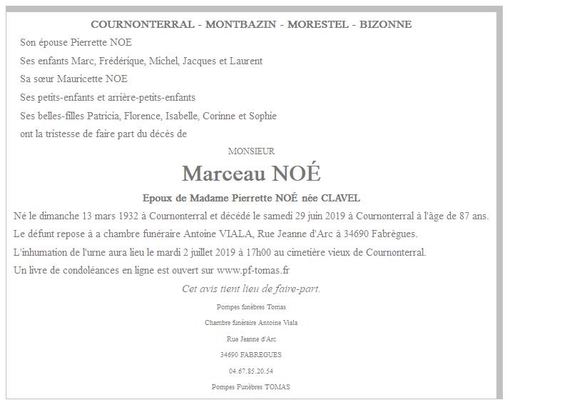 Image Annonce nécrologique