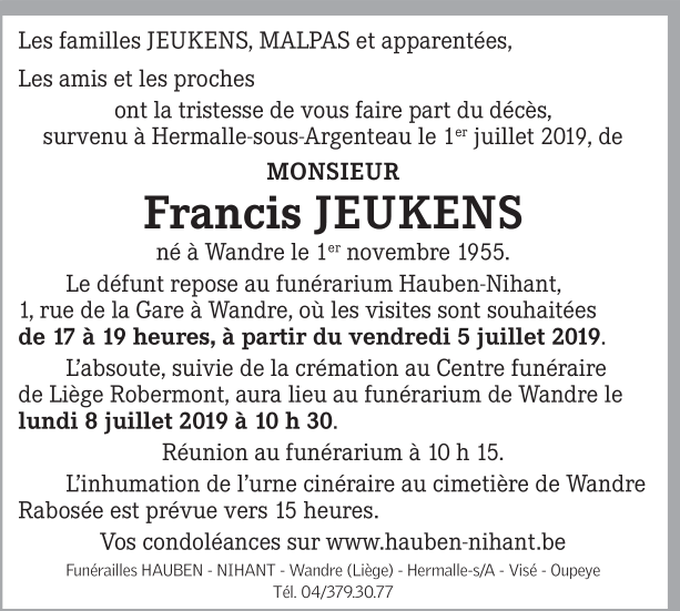 Image Annonce nécrologique