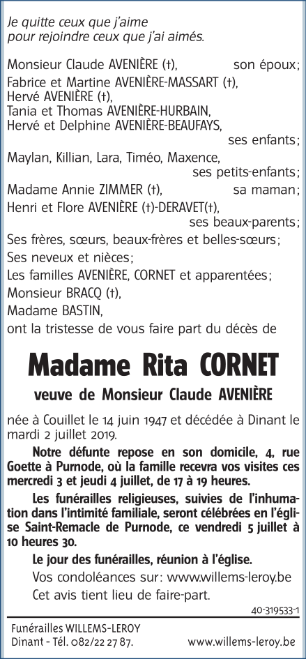 Image Annonce nécrologique