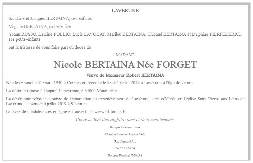 Image Annonce nécrologique
