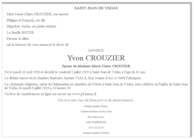 Image Annonce nécrologique