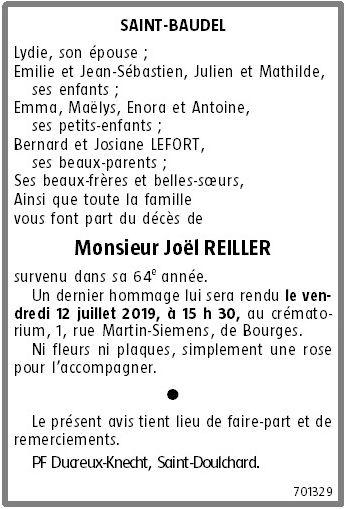 Image Annonce nécrologique