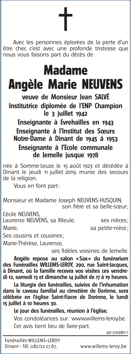 Image Annonce nécrologique