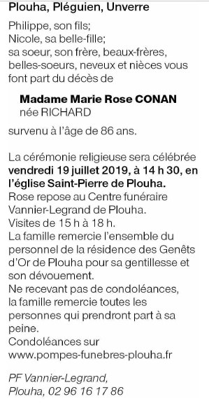 Image Annonce nécrologique