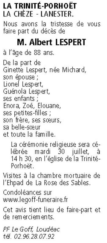 Image Annonce nécrologique