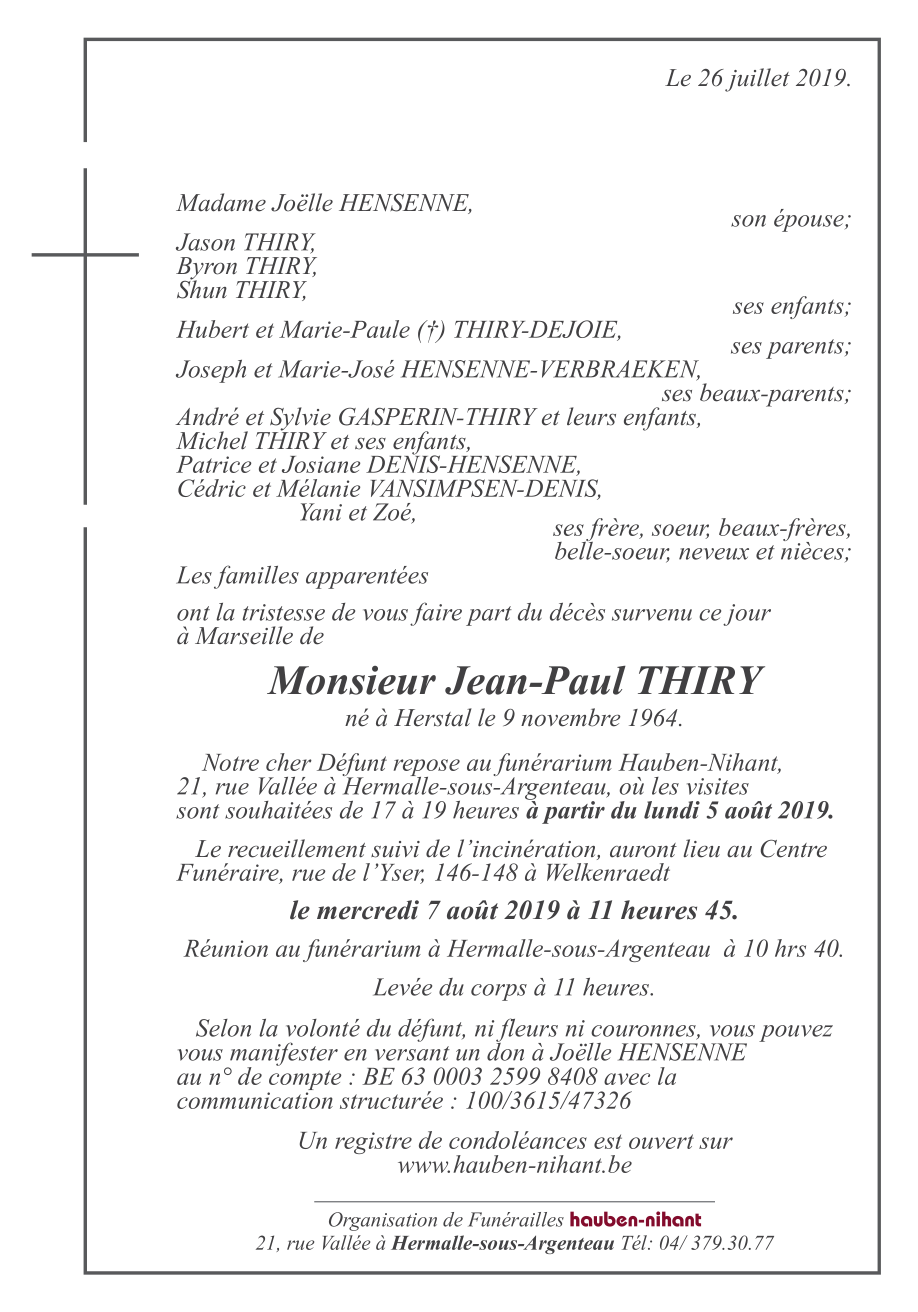 Image Annonce nécrologique