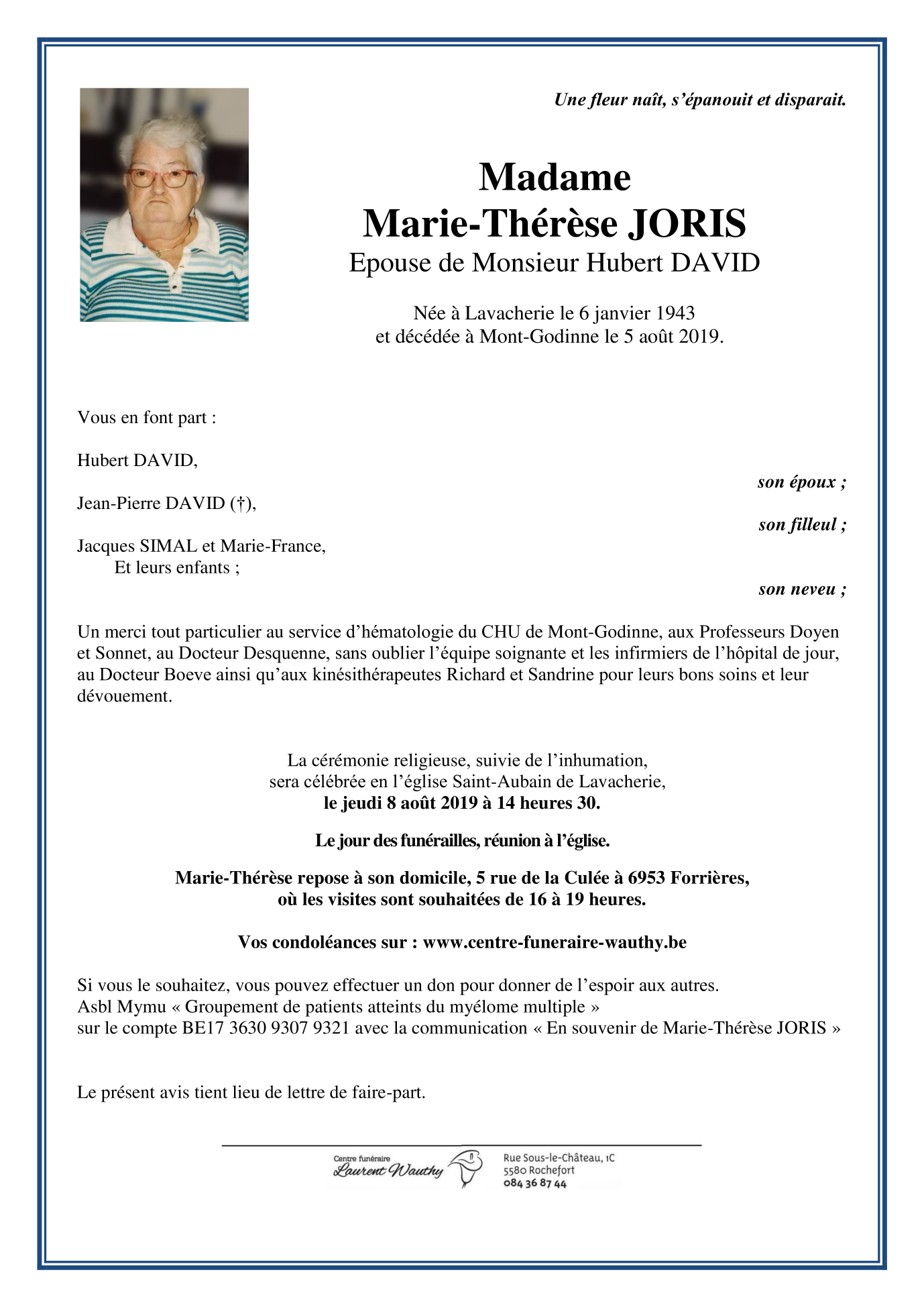 Image Annonce nécrologique