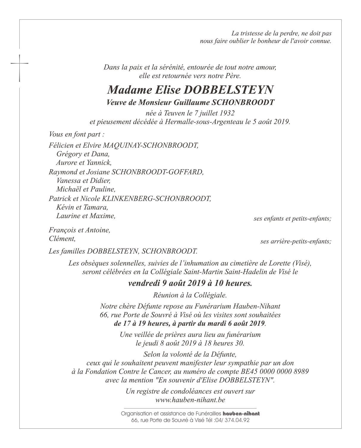 Image Annonce nécrologique