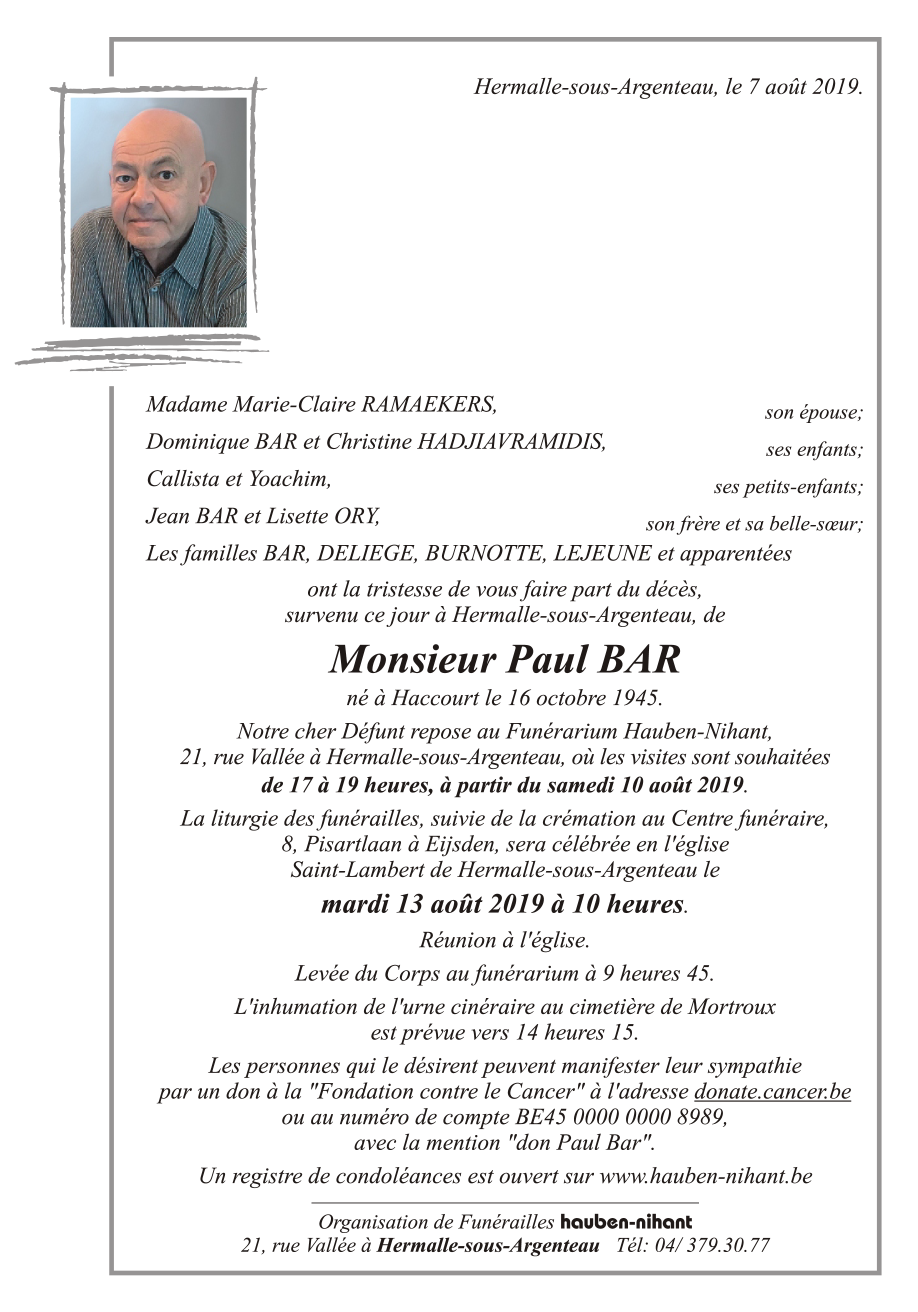 Image Annonce nécrologique