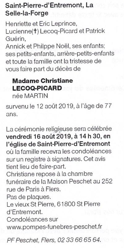 Image Annonce nécrologique