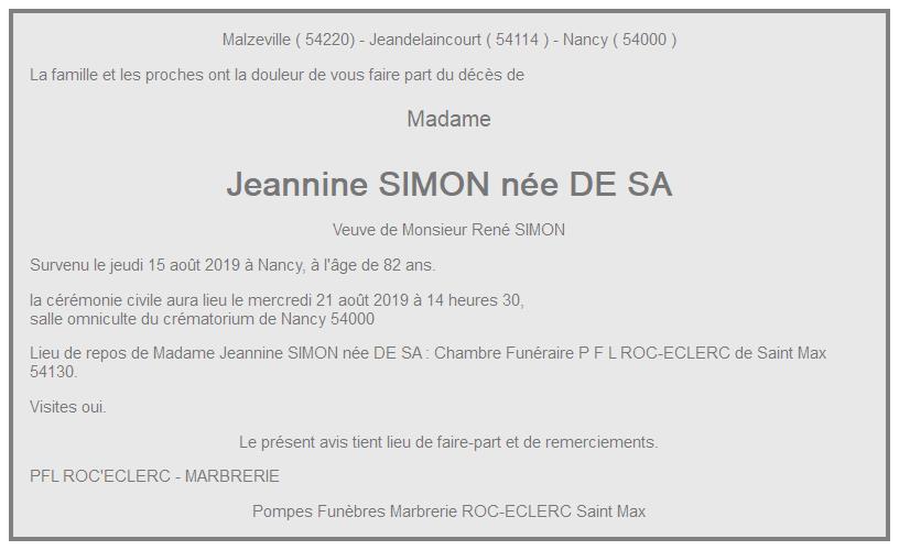 Image Annonce nécrologique