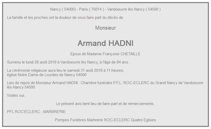 Image Annonce nécrologique