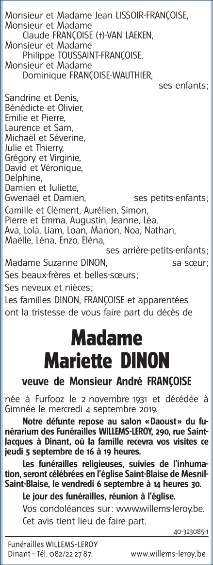 Image Annonce nécrologique