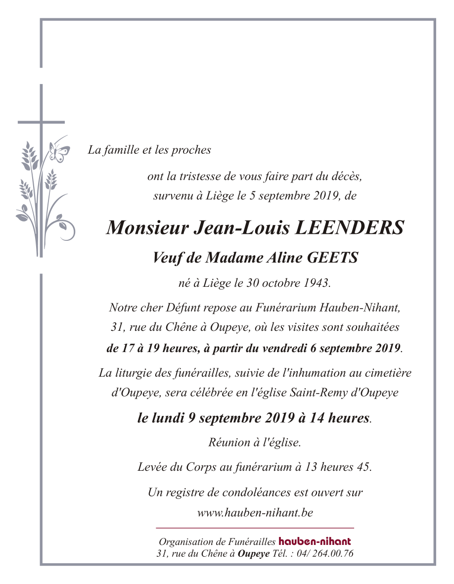 Image Annonce nécrologique