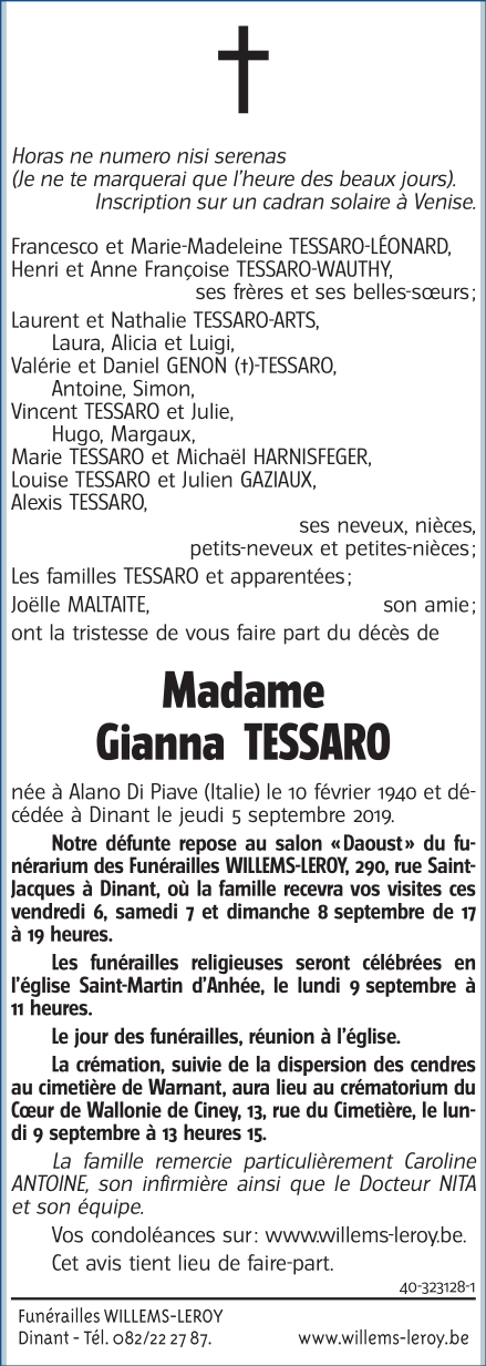 Image Annonce nécrologique