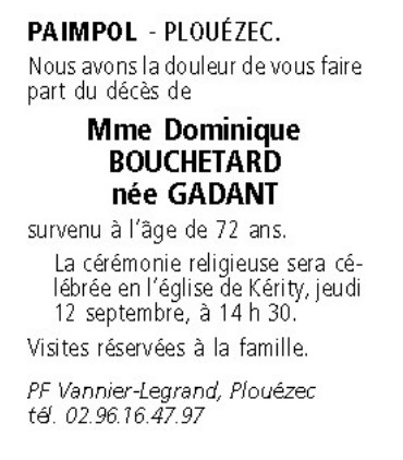 Image Annonce nécrologique