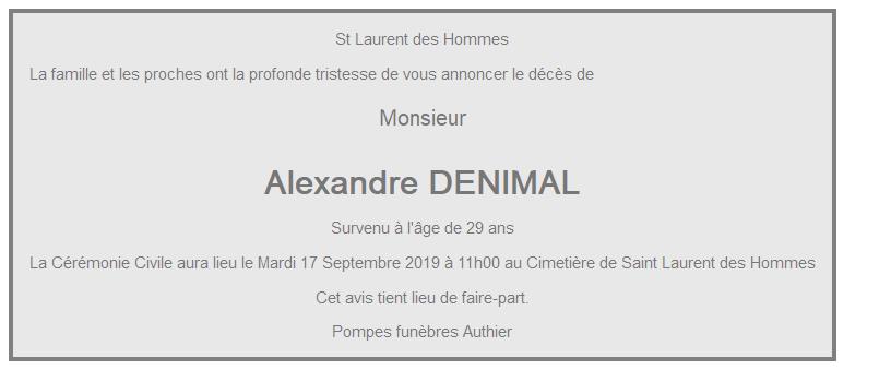 Image Annonce nécrologique