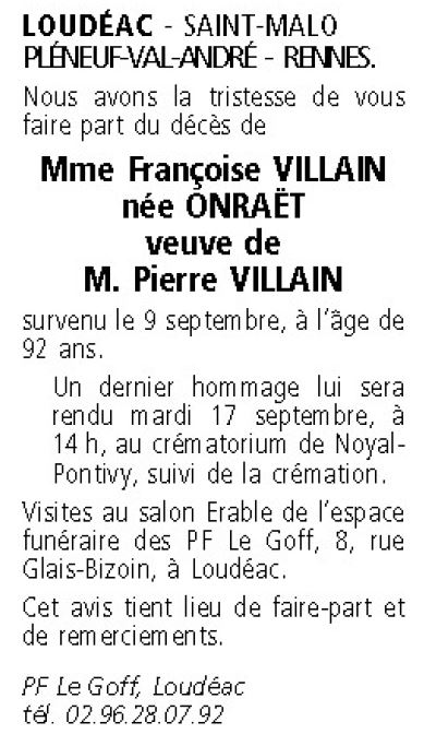 Image Annonce nécrologique
