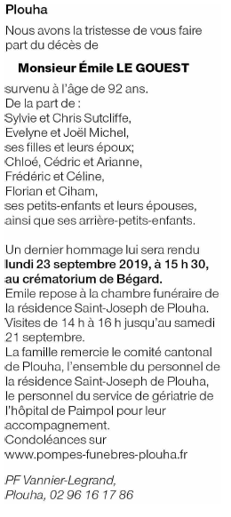 Image Annonce nécrologique