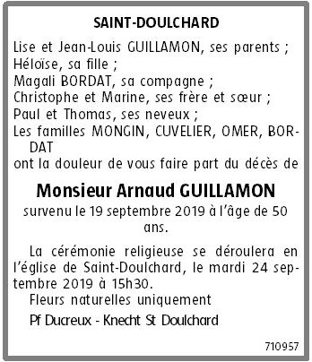 Image Annonce nécrologique