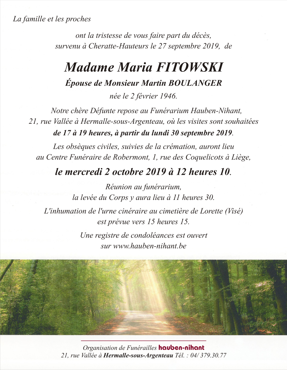 Image Annonce nécrologique